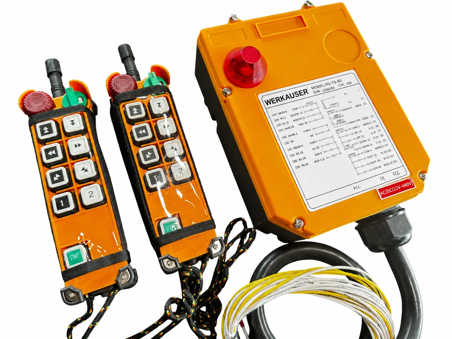 Controle remoto industrial